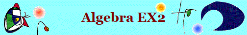 Algebra EX2