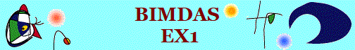 BIMDAS
 EX1