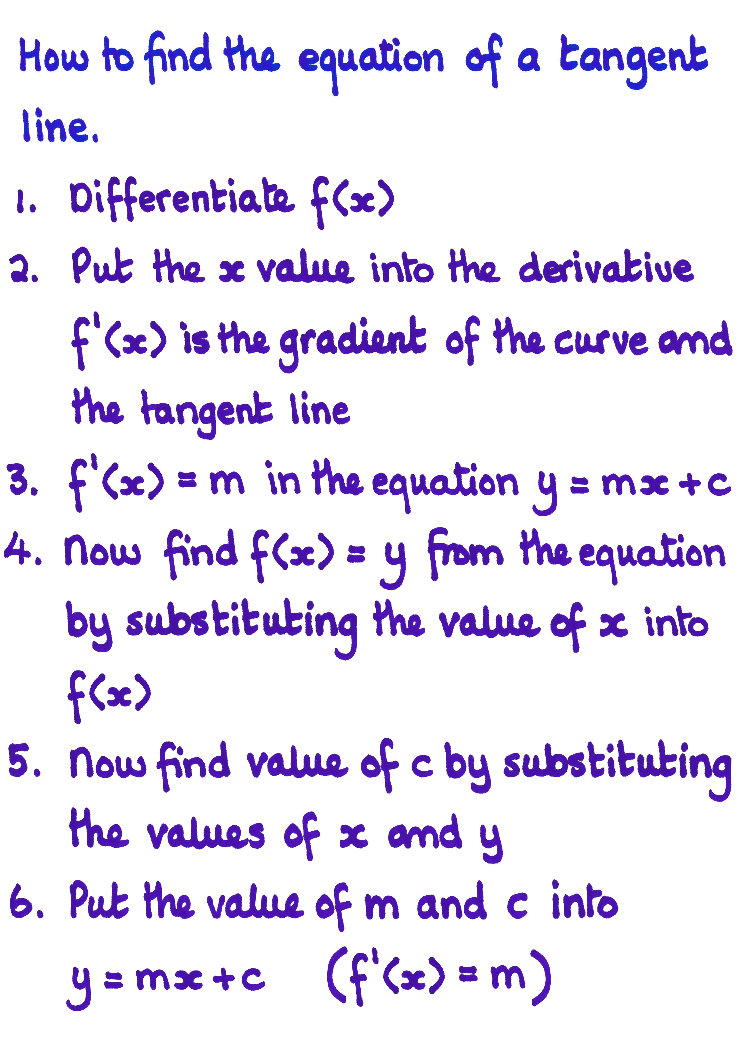 Solve tangent lines problems in calculus   analyzemath.com