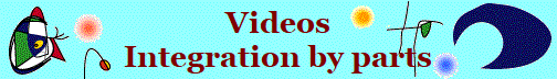 Videos
Integration by parts